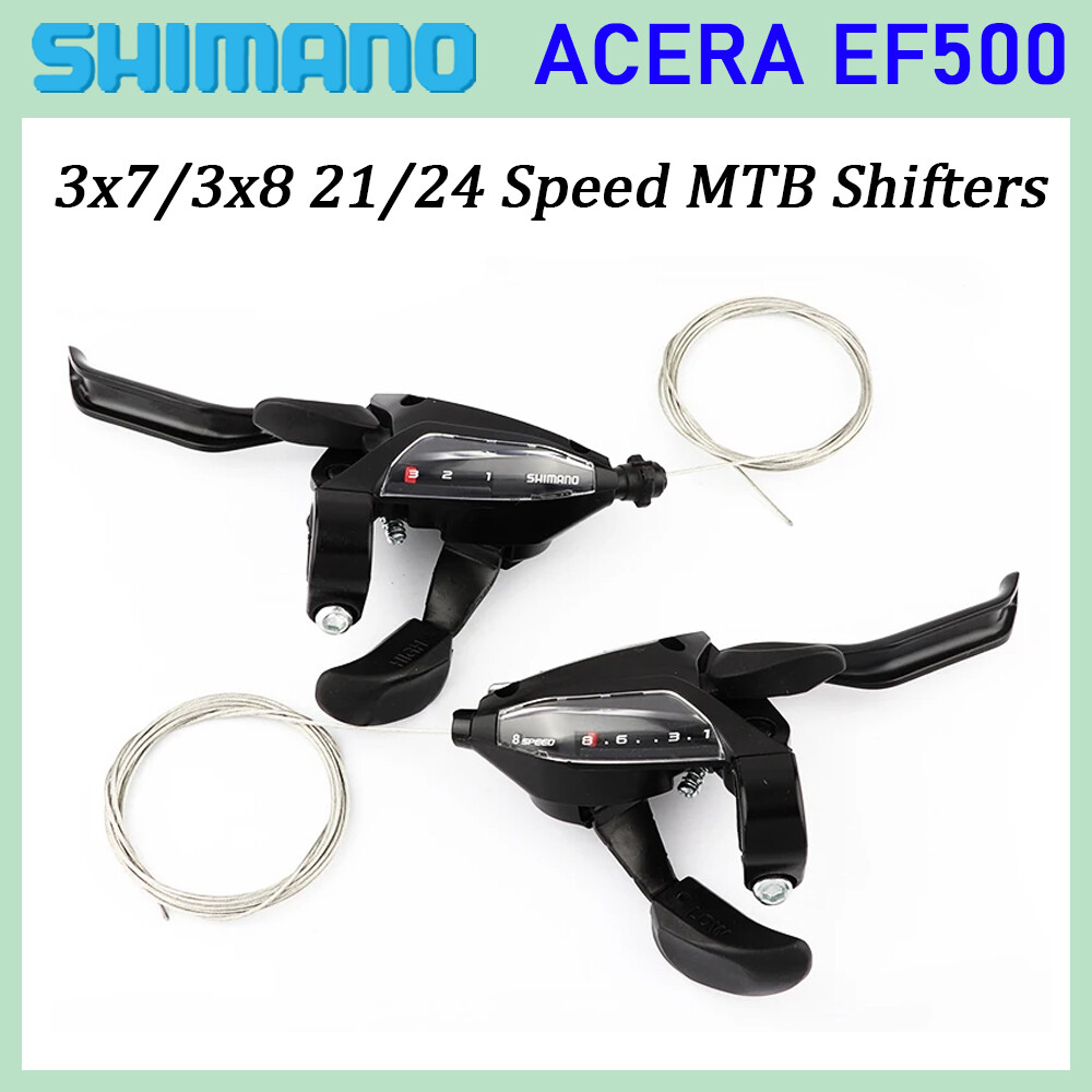 Shimano ST-EF500 3x7 3x8 speed 21/24 Speed MTB Brake Levers Set