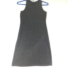 FOREVER 21 Junior Short Razorback Sleeveless Dark Gray Dress - SIZE SMALL