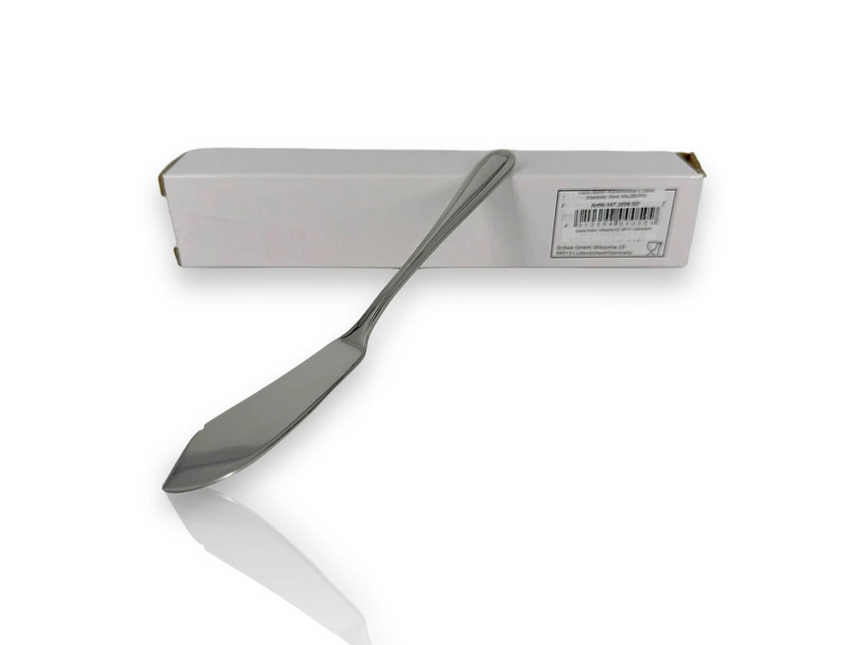 6er Set GRÄWE Buttermesser Kaviar Fischmesser Edelstahl Berlin - Bild 4 von 4