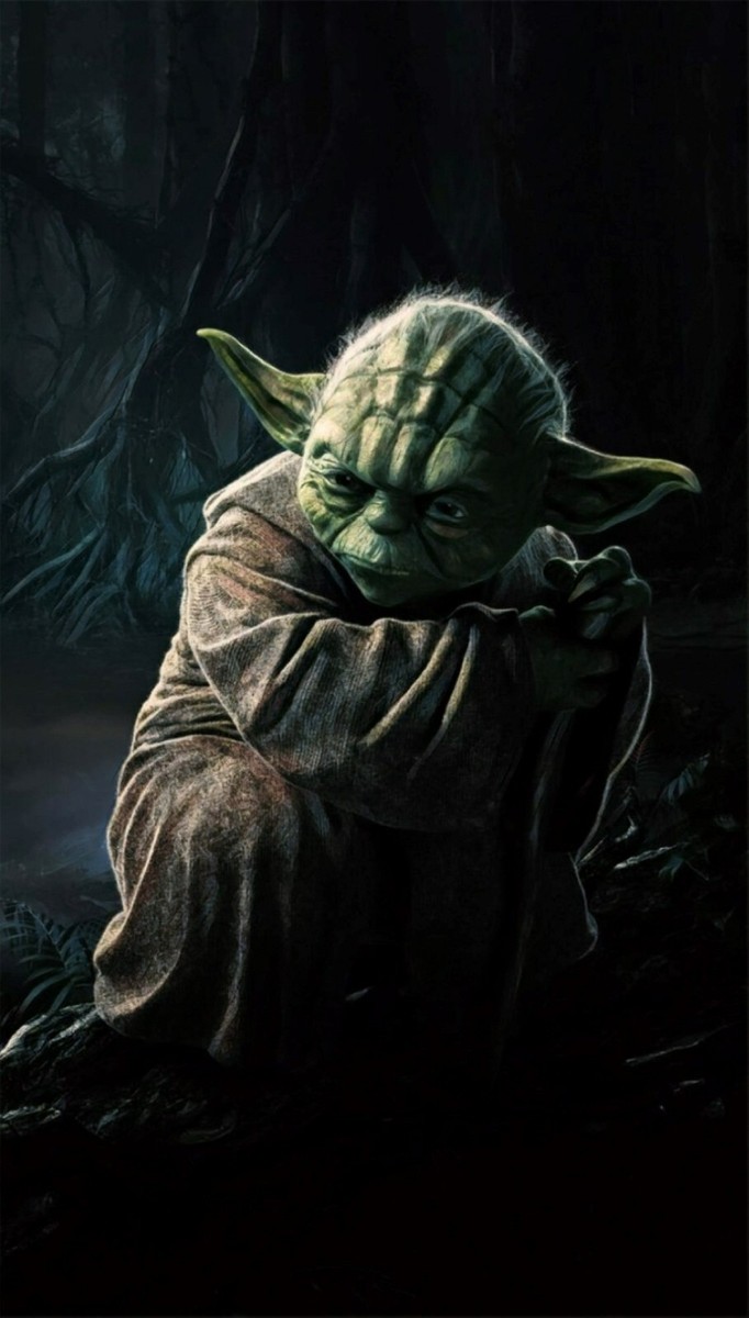 Classic Sports Prints - Star Wars - Yoda Jedi - Huge, Ready2Hang