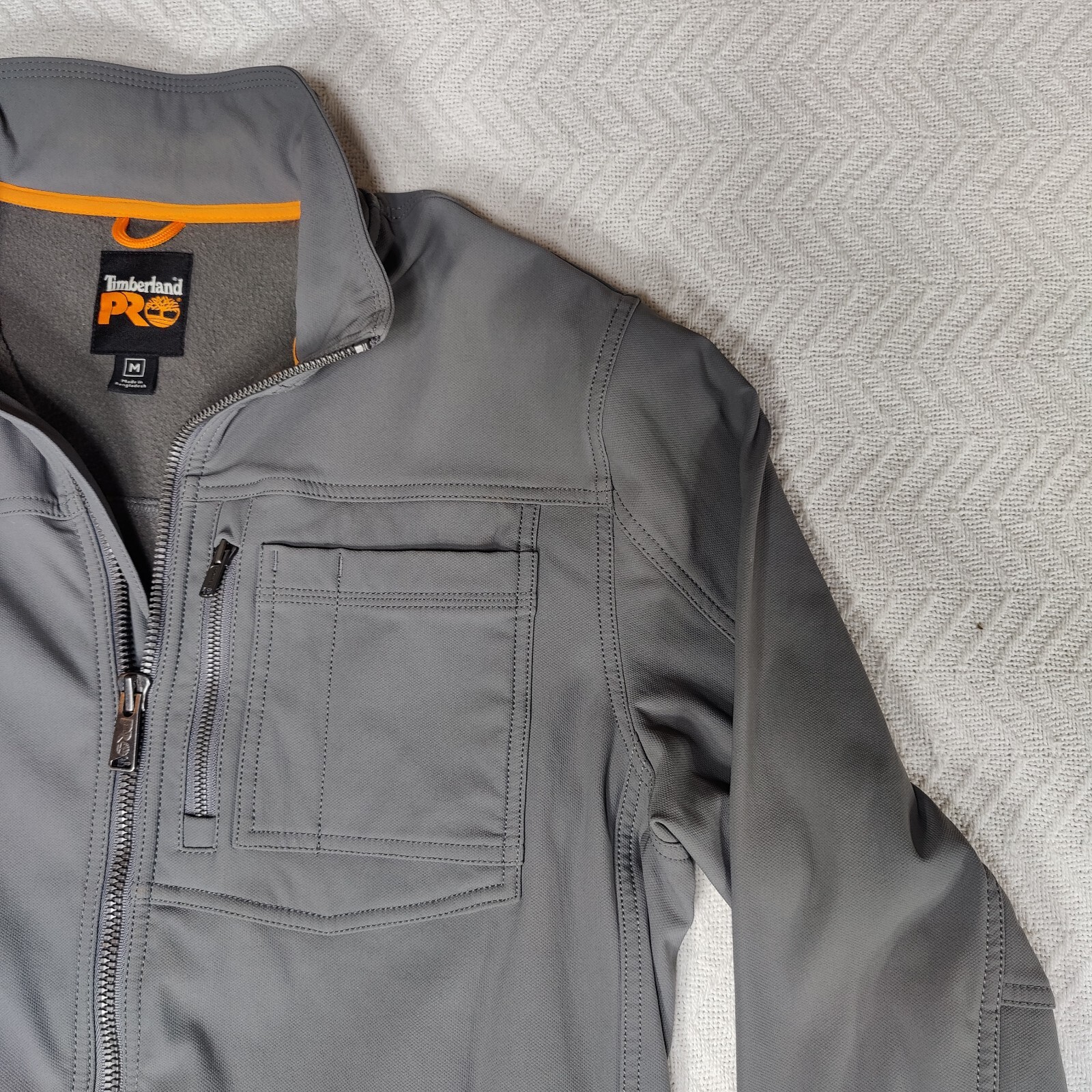 Timberland PRO Power Windproof Gray Softshell Jac… - image 3