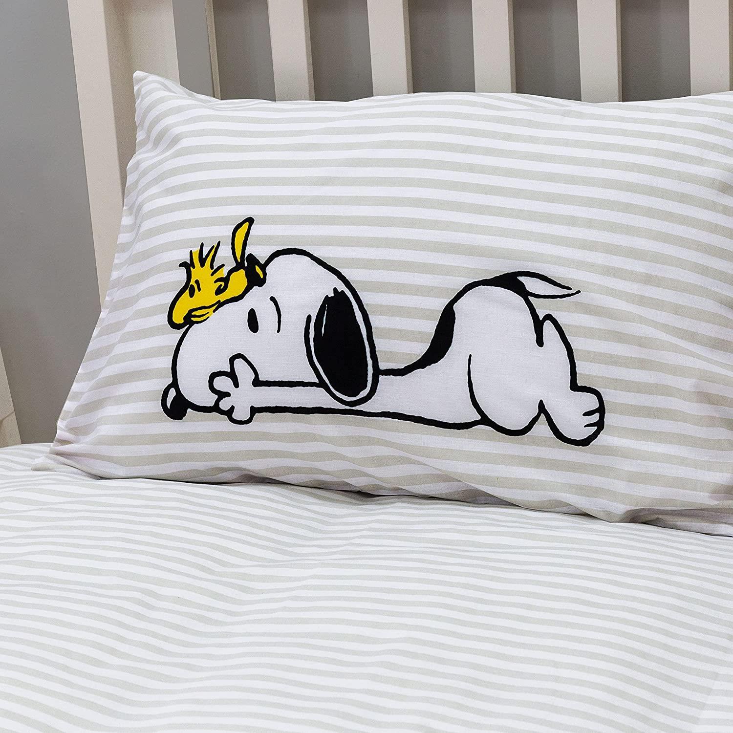 Peanuts Snoopy Besties Single Duvet Cover Reversible Bedding Set eBay