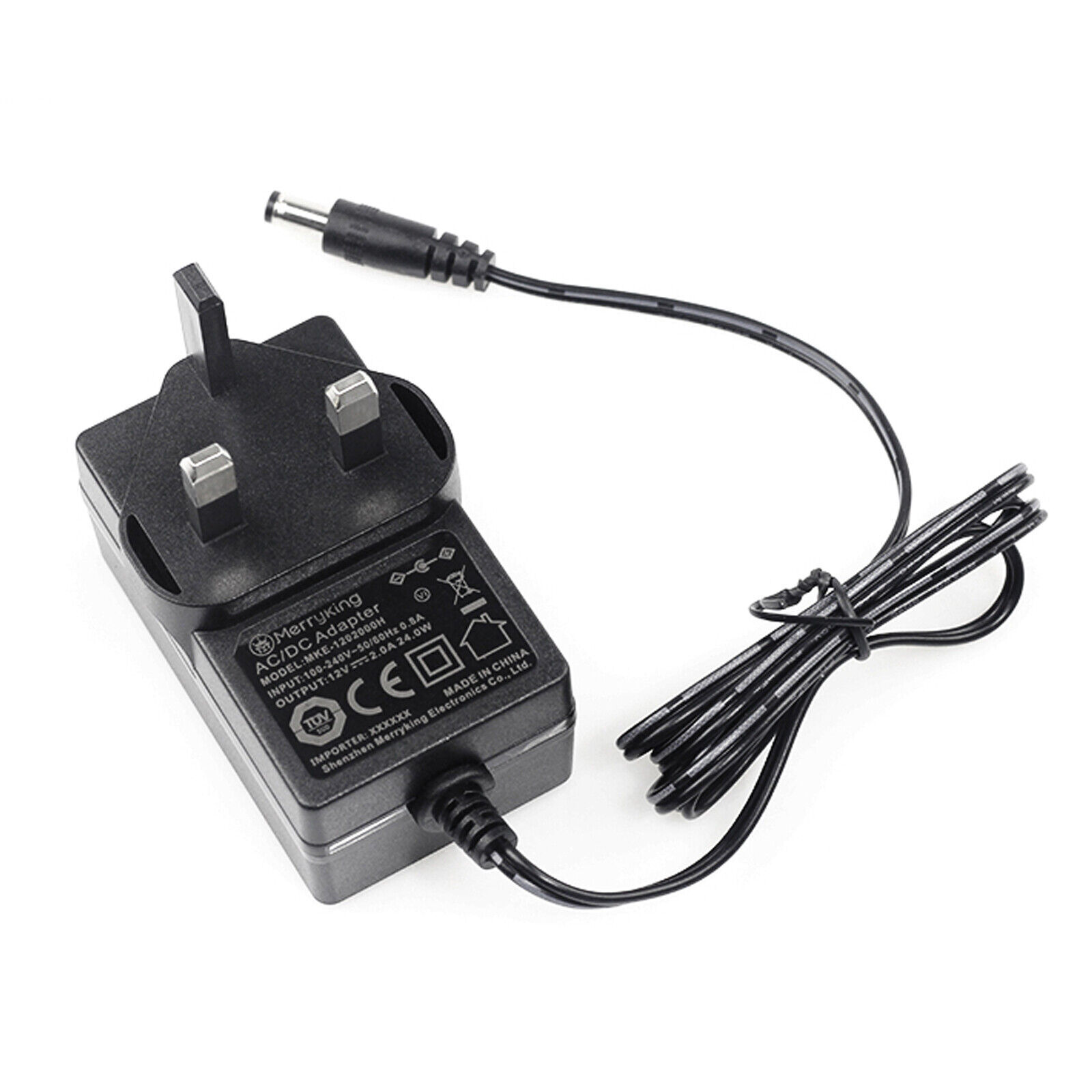 EXTENSION LEAD CABLE CORD FOR AC/DC 5V 9V 12V POWER SUPPLY ADAPTERS 2 ...