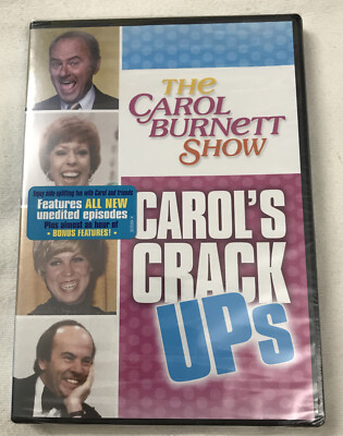 The Carol Burnett Show: Carol s Crack-UPs (DVD, 2014) 3hours Brand New/ Sealed