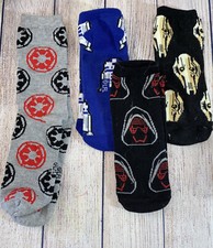 Star Wars Socks, Unisex 6-12 R2D2, Darth Vader Brand New