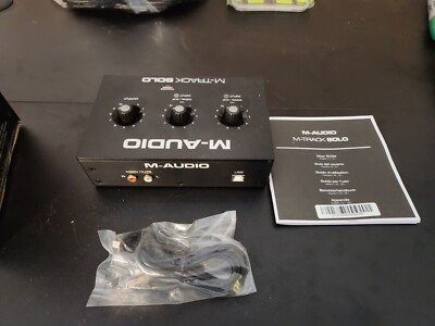 M-Audio M-Track Solo USB Audio Interface