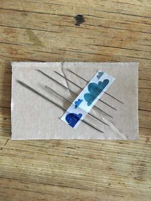 Webernadel/Darning needles/Stopfnadel mit Kugelspitze 5er-Set