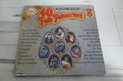 VA Sampler - Folk Favourites - Original Hits Pickwick - Doppel-Album Vinyl 2LP