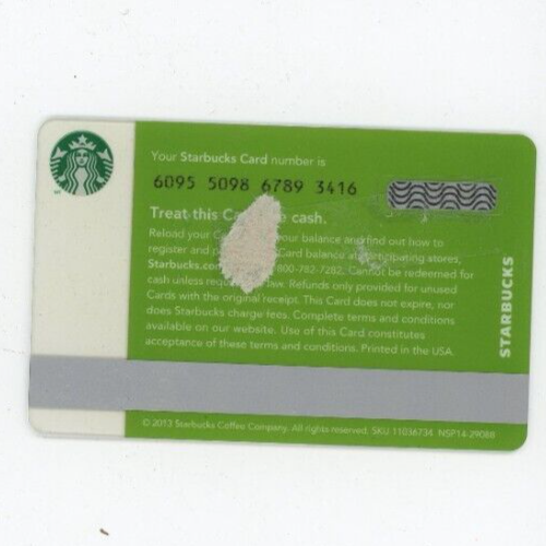 2013 Starbucks Gift Card Seattle Sounders FC WA Used | eBay