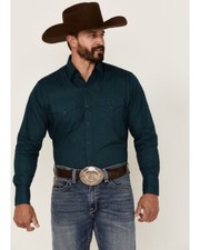 Ely Cattleman Mens DARK BLUE & BLACK DIAMOND ...