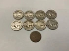 ( 8 ) buffalo nickels and 1 Indian head cent arvada