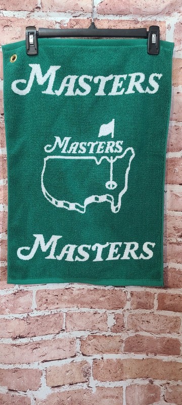 Masters Augusta National Woven Golf Towel NWT
