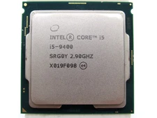 Core i5-9400 Coffee Lake SRG0Y Processor 6C Hexacore@2.9Ghz-4.1GHz Boost LGA1151