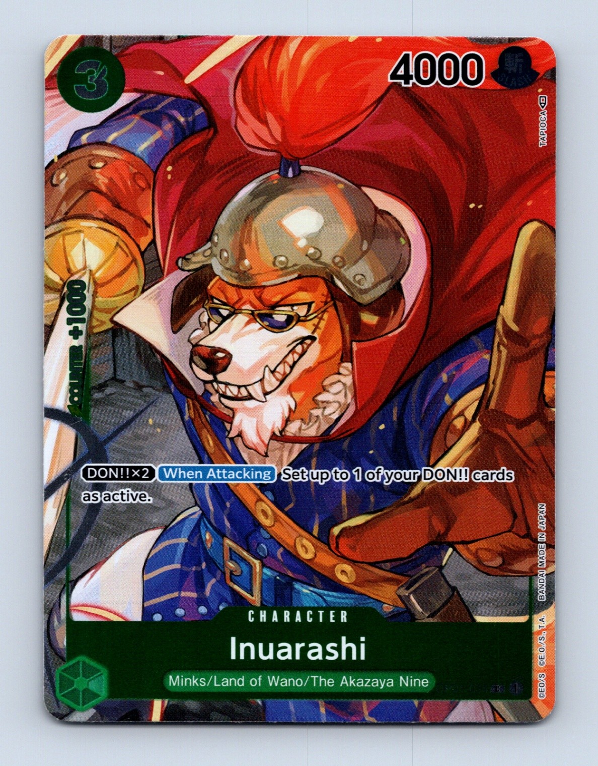 Inuarashi (Box Topper) OP01-034 Romance Dawn