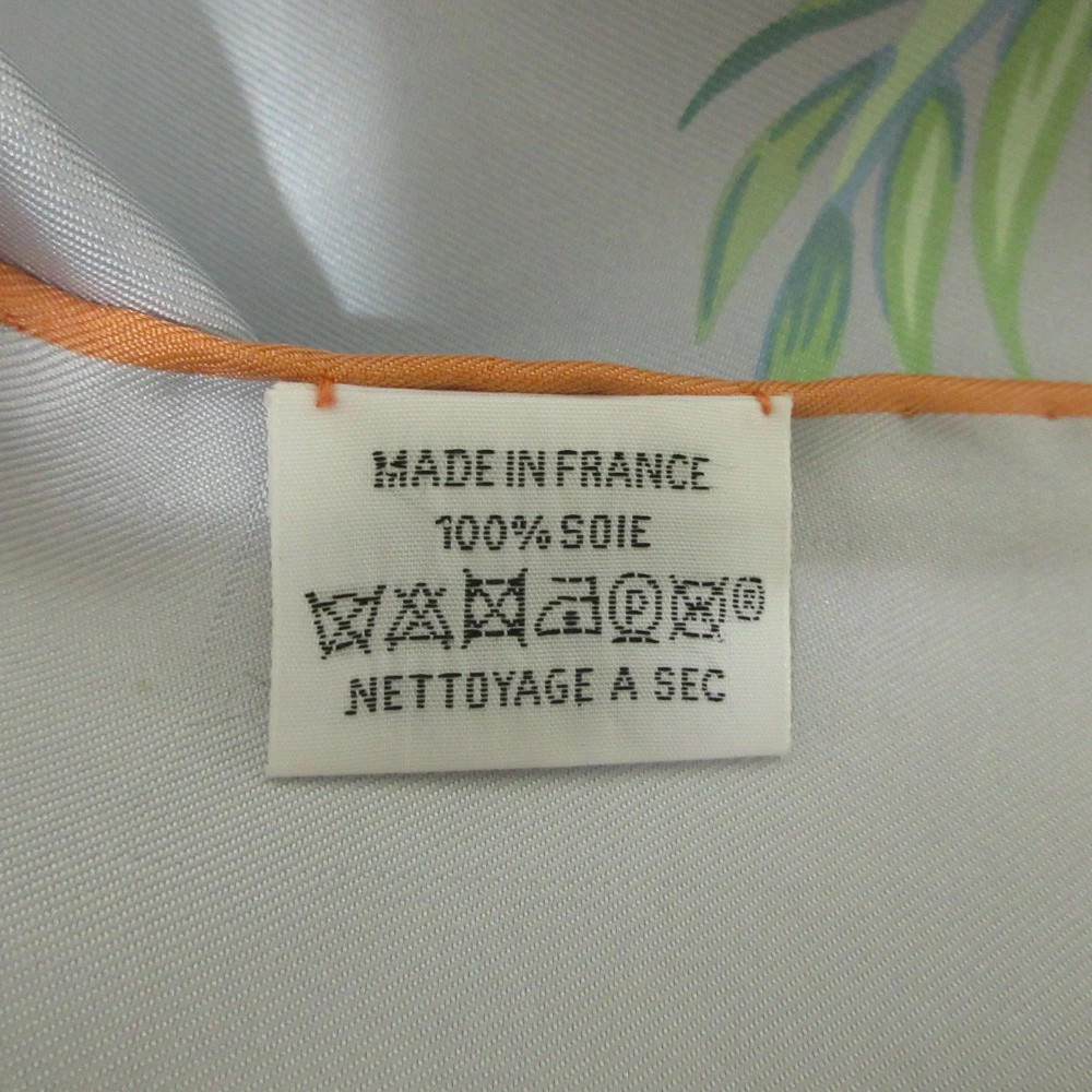 Hermes Aloha Rectangular Silk Scarf Large Stole L… - image 9