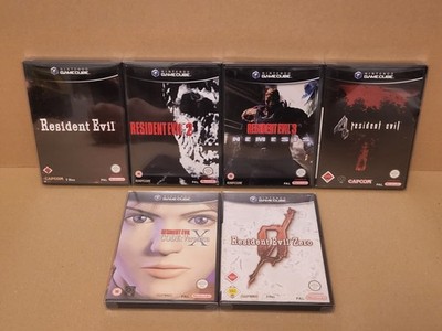 Resident Evil Zero 1 2 3 4 Code Veronica X Gamecube - komplett Set - OVP + Anlei