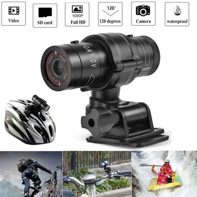 Mini Sport DV Action Kamera Taschenlampe Helm Full HD 1080P 4K Wasserdicht Fahrrad Motorrad