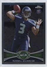 2012 Topps Chrome Russell Wilson (Throwing Hand Visible) #40 0j7y