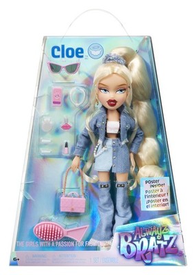 Bratz Alwayz Bratz Modepuppe Cloe mit 10 Accessoires + Poster 6-12 Jahre OVP NEU