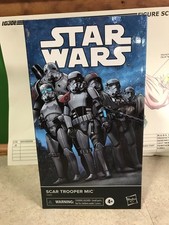 Star Wars Black Series 6  Figure NIB - SCAR TROOPER MIC F6999