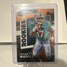 2021 Optic-Jaylen Waddle Gridiron Kings Rookie #RGK8-Miami Dolphins
