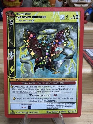 The Seven Thunders Reverse Holo MetaZoo CCG UFO First Edition 060/165