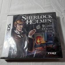 THQ Sherlock Holmes: Mystery of Osborne House (Nintendo DS) Sealed NTSC 2009