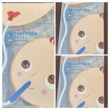 3 Pack NoseFrida by Fridababy The SNOT SUCKER 1 In Each Box New In Box