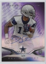 2014 Topps Platinum Auto Rookie Refractor Purple /25 Devin Street #18 Auto 1p1r