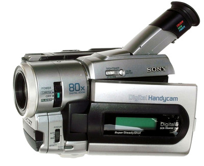 Sony Digital8 Camcorder DCR-TRV510E mit Video8- u. Hi8-Funktion vom Fachhändler