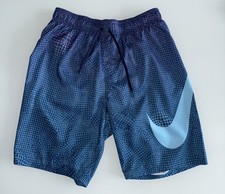 Nike Swim Trunks Mens Medium Swim Shorts Nike All over Print Beach Pool