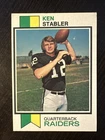 1973 TOPPS #487 KEN STABLER RC OAKLAND RAIDERS EX *Hot Corner Vintage*