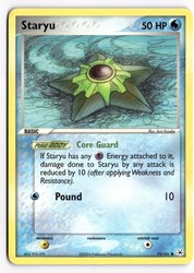 Staryu 75/101 EX Hidden Legends Common Pokemon Card