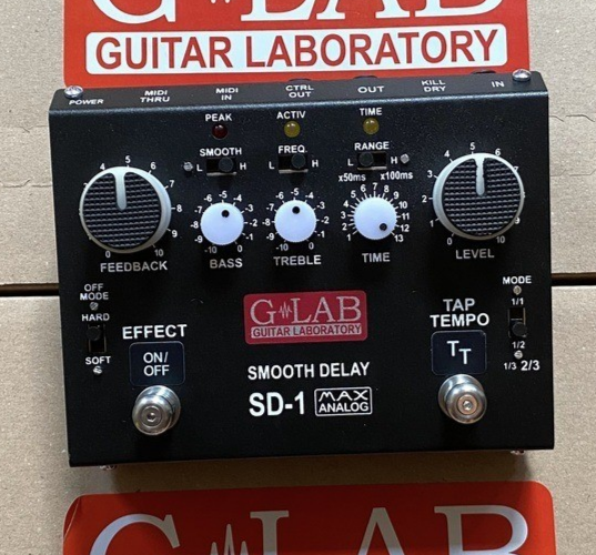 G-LAB SD-1 GUITAR LABORATORY Guitar Effect Pedal Smooth Delay