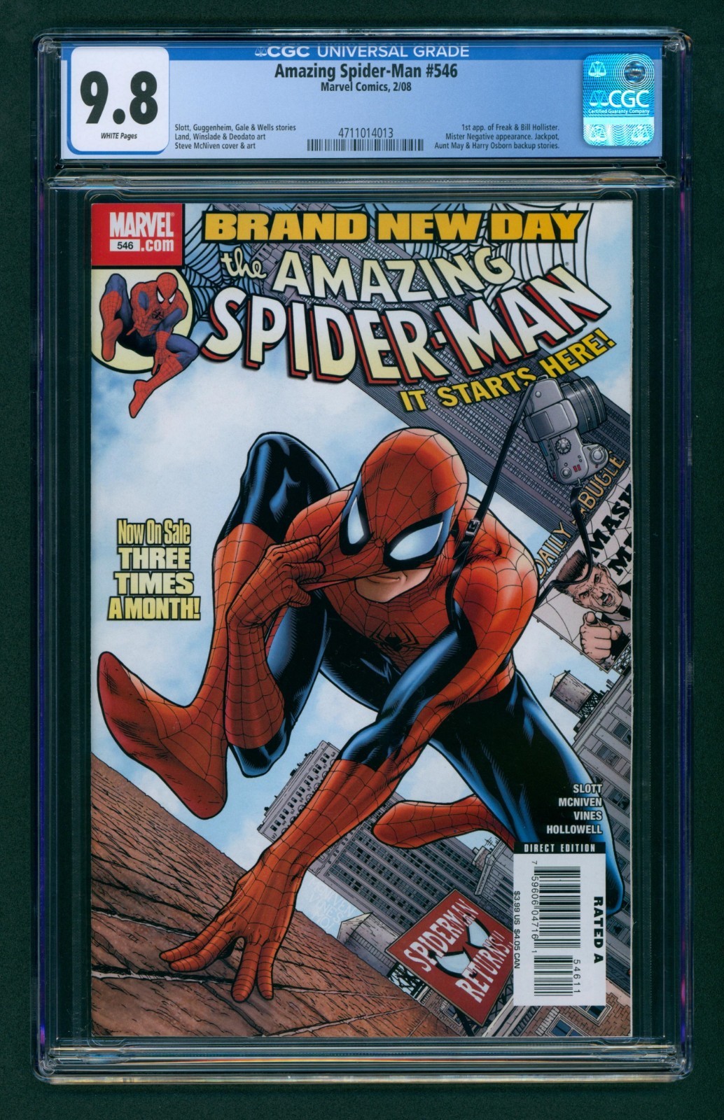 Amazing Spider-Man #546 (Book Market Variant) Value - GoCollect Amazing Spider-Man #546 (Book Market Variant) Value - GoCollect