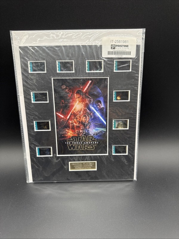 STAR WARS The Force Awakens:  (2015) Certified Film Cells