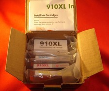 Premium Office Supplies 910XL Ink Cartridge 4-Pack Compatible with HP 910XL