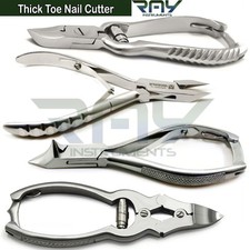 Chiropody Heavy Duty Nails Clipper Ingrown Thick Toe Nail Cutters Podiatry Tools