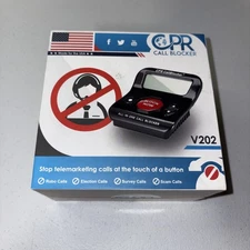 CPR Call Blocker V202 Caller Display Pre-Programmed 1000 Number Capacity No Plug