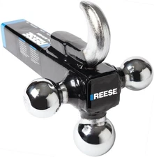 REESE Towpower 7031400 Tri Ball Hitch with Hook, (1-7/8 Inch, 2 2-5/16... 