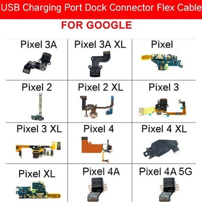 Flexkabel für Google Pixel 2/2XL/3/3XL/3A/XL/4/4XL/4A USB Ladeanschluss Dock