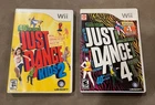 Nintendo Wii Just Dance 2 Game Bundle: Just Dance Kids 2 + Just Dance 4