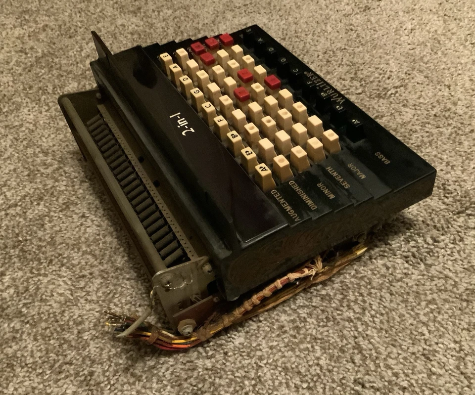 Módulo de teclado Wurlitzer órgano parte 2 en 1 años 70 Foto 4 de 4