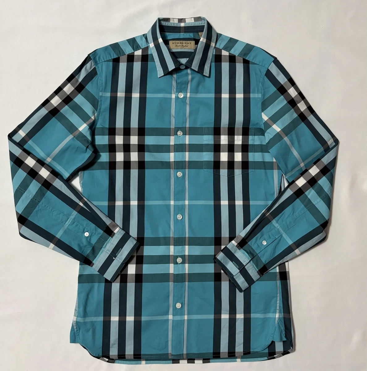 Burberry Blue Shirts for Men for sale | eBay
