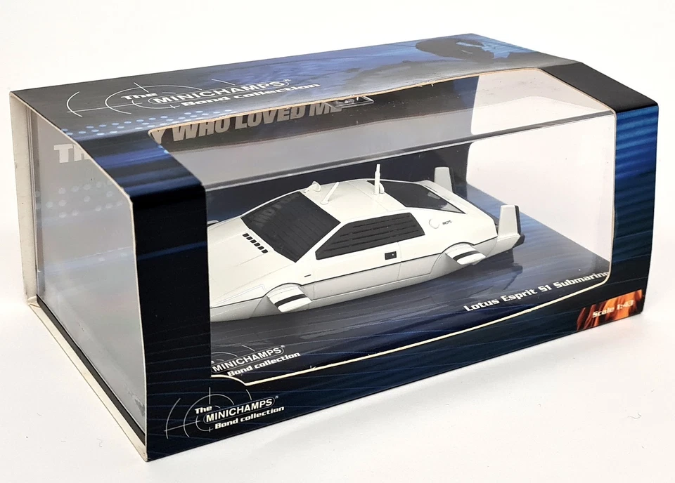 Minichamps 1/43 Lotus Esprit S1 Submarine 007 James Bond Spy Who Loved Me  - Image 2 of 4