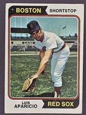 Luis Aparicio - 1974 Topps #61 HOF - Boston Red Sox