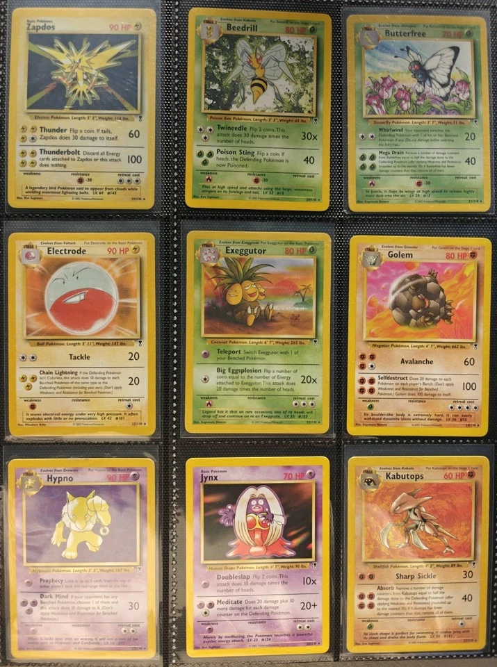 Legendary Collection 110/110 Complete Pokemon Card Set Nintendo 2002 Charizard - Image 3 of 4
