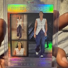 CAITLIN CLARK 2025 Panini Chronicled WNBA Dress For Success Holo Foil SP #63
