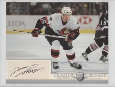 2006-07 Upper Deck Be A Player Portraits Signature Jason Spezza #SP-JS Auto 0u7i