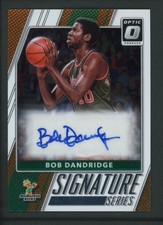 2017-18 BOB DANDRIDGE AUTO PANINI DONRUSS OPTIC SIGNATURE SERIES AUTOGRAPHS